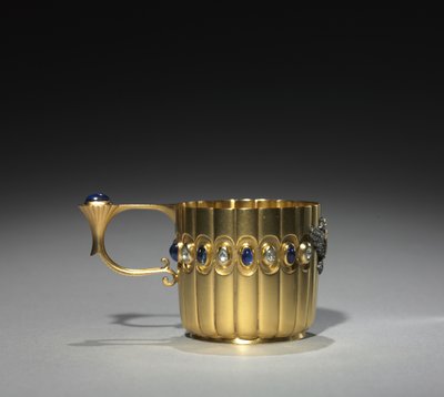 Miniaturbecher, Firma Peter Carl Fabergé, vor 1896 von Michael Evlampievich Perkhin