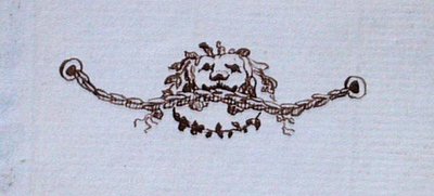 Zeichnung aus Michael Faradays Sammelalbum von Michael Faraday