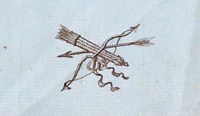 Zeichnung aus Michael Faradays Sammelalbum von Michael Faraday
