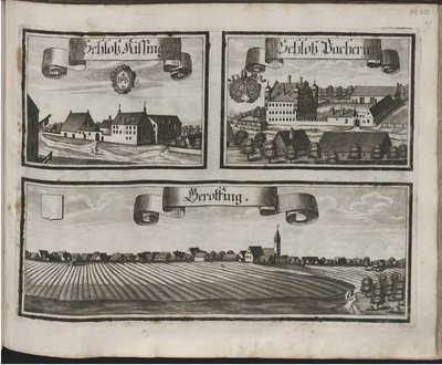Historico-Topographica Descriptio. Das ist: Beschreibung des Kurfürsten- und Herzogtums Ober- und Niederbayern von Michael Wening