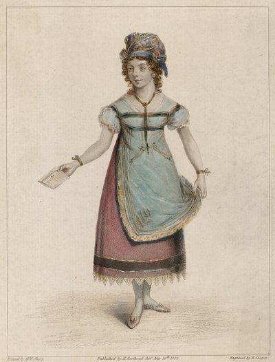 Miss S Booth als Christine in Love in Humble Life von Michael William Sharp