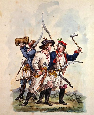 Kostüme der polnischen Armee nach 1700 von Michal Stachowicz