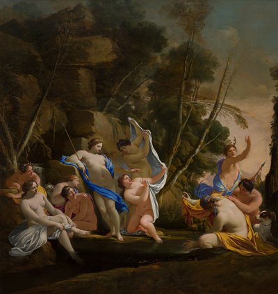 Diana und Actaeon von Michel Dorigny