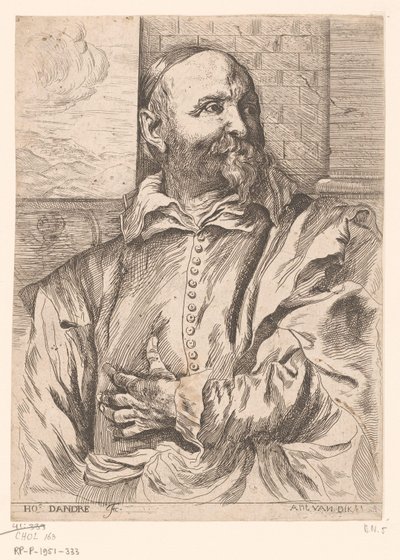 Porträt von Jan (I) Snellinck von Michel Francois Dandre Bardon