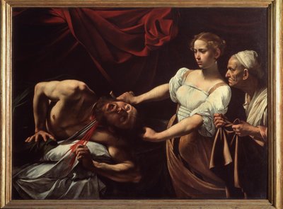 Judith enthauptet Holofernes von Michelangelo Merisi da Caravaggio