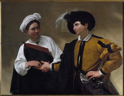 Der Wahrsager von Michelangelo Merisi da Caravaggio