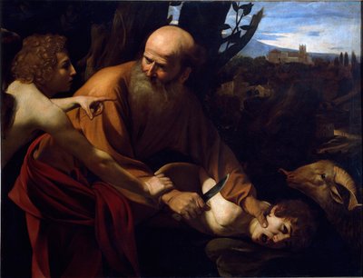 Das Opfer Isaaks von Michelangelo Merisi da Caravaggio