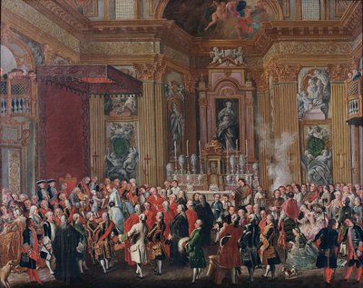 Eid von Ferdinand IV. als König von Neapel von Michele Foschini