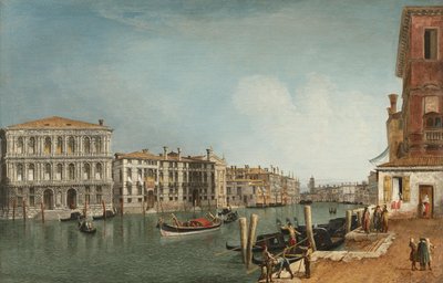 Der Canal Grande bei Cà Pesaro von Michele Marieschi