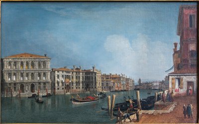 Blick auf den Canal Grande in der Nähe von Cà Pesaro von Michele Marieschi