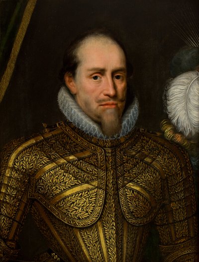 Porträt eines Mannes in Rüstung von Michiel Jansz. van Miereveld