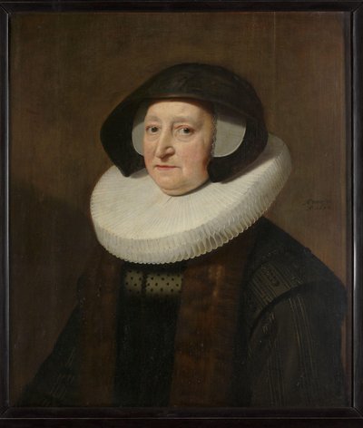 Porträt von Maria Petitpas (?-1640) von Michiel Jansz van Mierevelt (workshop of)