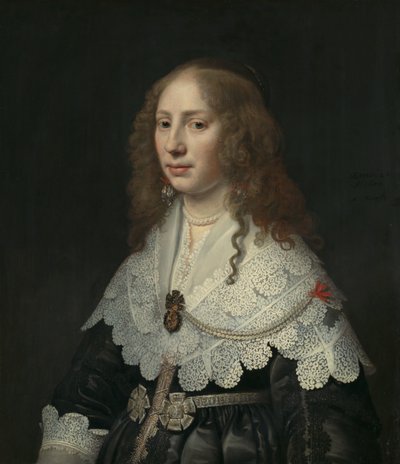 Porträt von Aegje Hasselaer von Michiel Jansz van Mierevelt