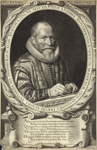 Porträt von Felix van Sambix von Michiel Jansz van Mierevelt