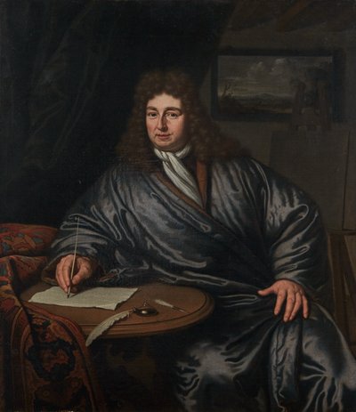 Porträt eines unbekannten Mannes von Michiel van Musscher