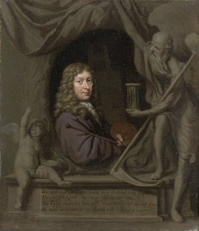 Selbstporträt von Michiel van Musscher