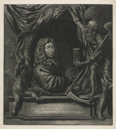 Selbstporträt von Michiel van Musscher