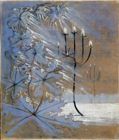 Winter (V) von Mikalojus Konstantinas Čiurlionis