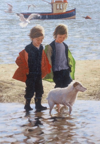 Mit dem Hund spazieren von Mike Briscoe