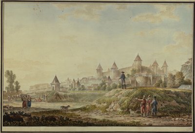 Ansicht der Festung Bender, 1790 von Mikhail Matveevich Ivanov