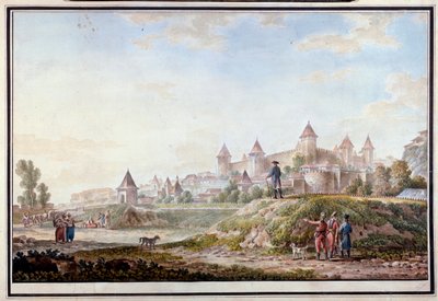 Ansicht der Festung Tighina in Bendery, Moldawien von Mikhail Matveevich Ivanov