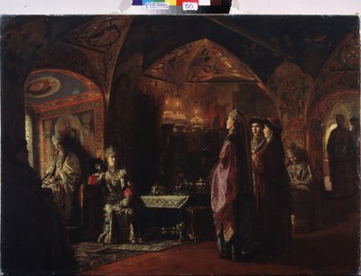 Die Wohnung der Zarin von Mikhail Petrovich Klodt