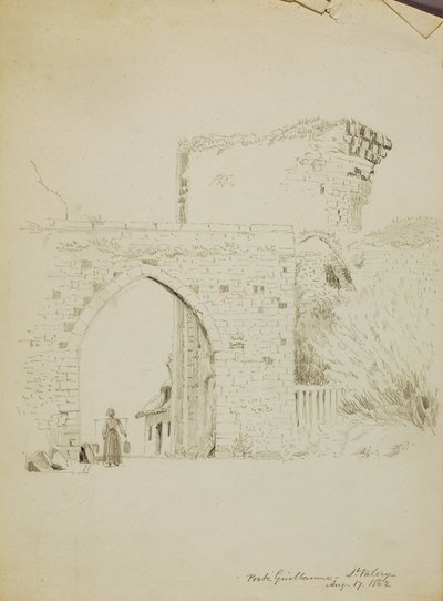 Porte Guillaume, St. Valery von Miner Kilbourne Kellogg