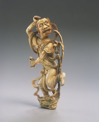 Eine Figur von Kui Xing von Ming Dynasty Chinese School