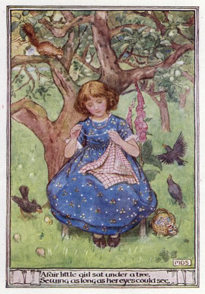 Gute Nacht und Guten Morgen. Lord Houghton von Minnie Didbin Spooner