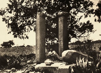 Axum-Ruinen in Cohaito, 09/05/1936 von Modestino Baldinetti