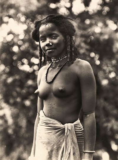 Cunama-Mädchen, 09.05.1936 von Modestino Baldinetti