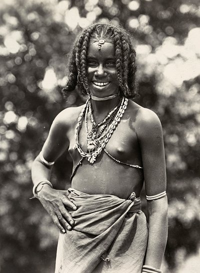 Cunama-Mädchen, 09.05.1936 von Modestino Baldinetti