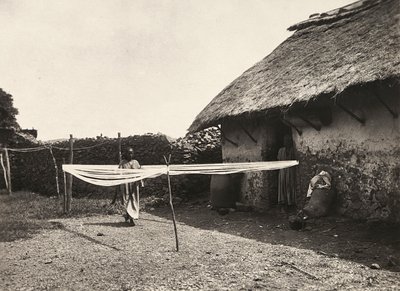 Vorbereitungen zum Weben, 09/05/1936 von Modestino Baldinetti
