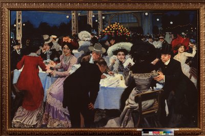 Nachtcafé von Moisei Maer Gertsovich Slepian