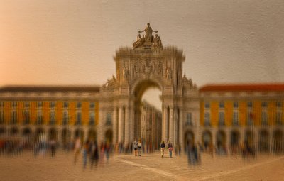 Goldene Stunde Lissabon Bogen von Molly Fu APA