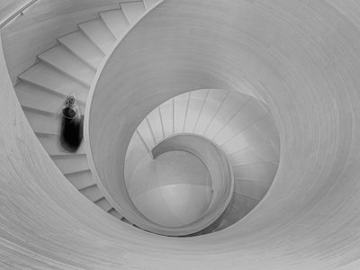 Bewegung auf Wendeltreppen von Molly Fu APA