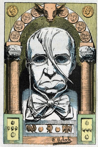 Porträt von Émile de Girardin, französischer Journalist, Publizist und Politiker 1806-1881 von Moloch