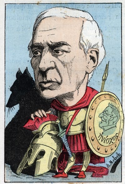 Porträt von Jules Barthélemy Saint-Hilaire (1805-1895), französischer Gelehrter und Politiker von Moloch