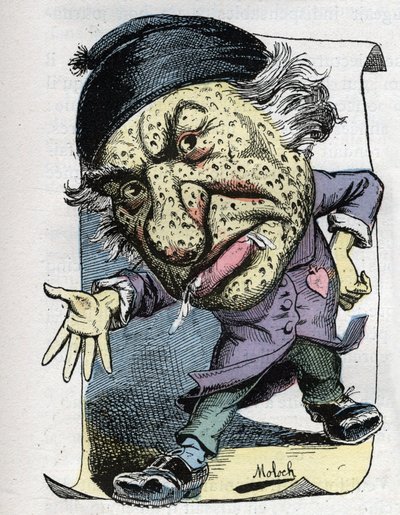 Porträt von Louis Veuillot (1813-1883), französischer Journalist und Schriftsteller von Moloch