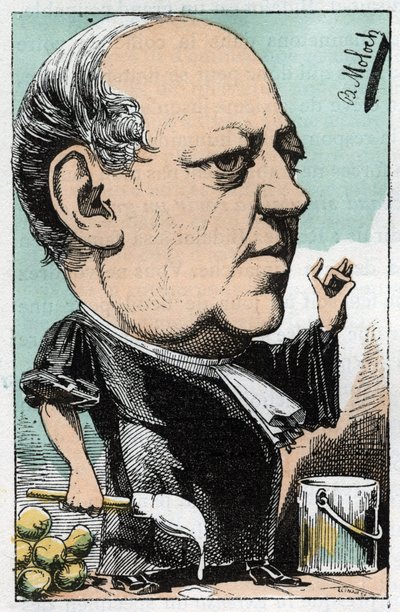 Porträt von Maître Charles Lachaud (1817-1882), französischer Anwalt von Moloch