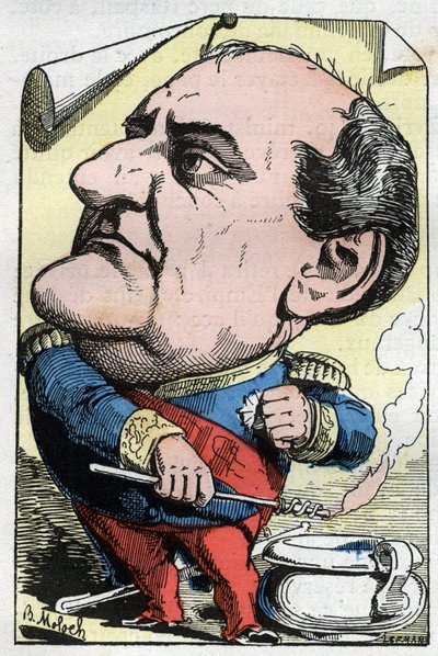 Porträt von Prinz Napoleon Joseph Charles Paul Bonaparte (1822-1891) von Moloch