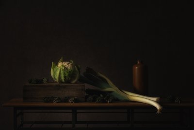 Dunkles Ernte-Stillleben von Monique van Velzen