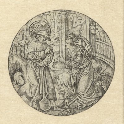 Christus erscheint Maria Magdalena von Monogrammist S