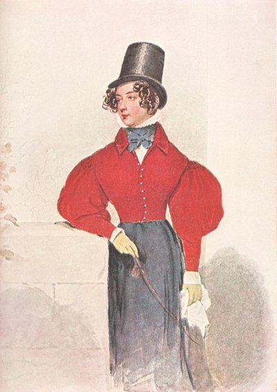 Kaunitz im Reitkleid von Moritz Michael Daffinger