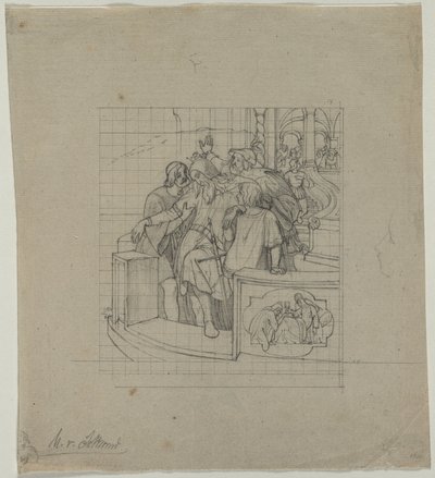 Der König von Thule, zweites oder drittes Viertel des 19. Jahrhunderts von Moritz Ludwig von Schwind