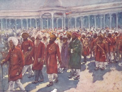Veteranen des Aufstands am großen Tag, 1903 von Mortimer L Menpes