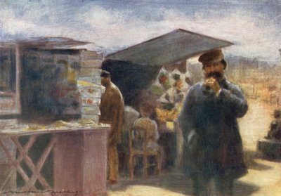 Ein Spaziergang auf dem Boulevard von Mortimer Ludington Menpes