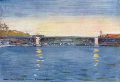 Nachmittag an der Seine von Mortimer Ludington Menpes