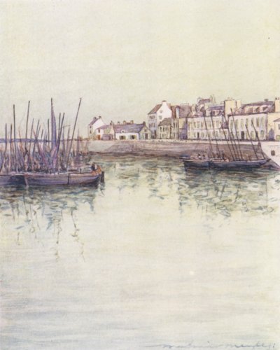 Hafen von Concarneau von Mortimer Ludington Menpes
