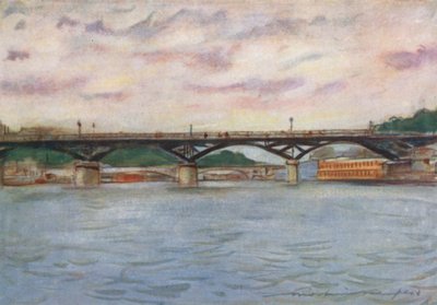 Früher Morgen an der Seine von Mortimer Ludington Menpes